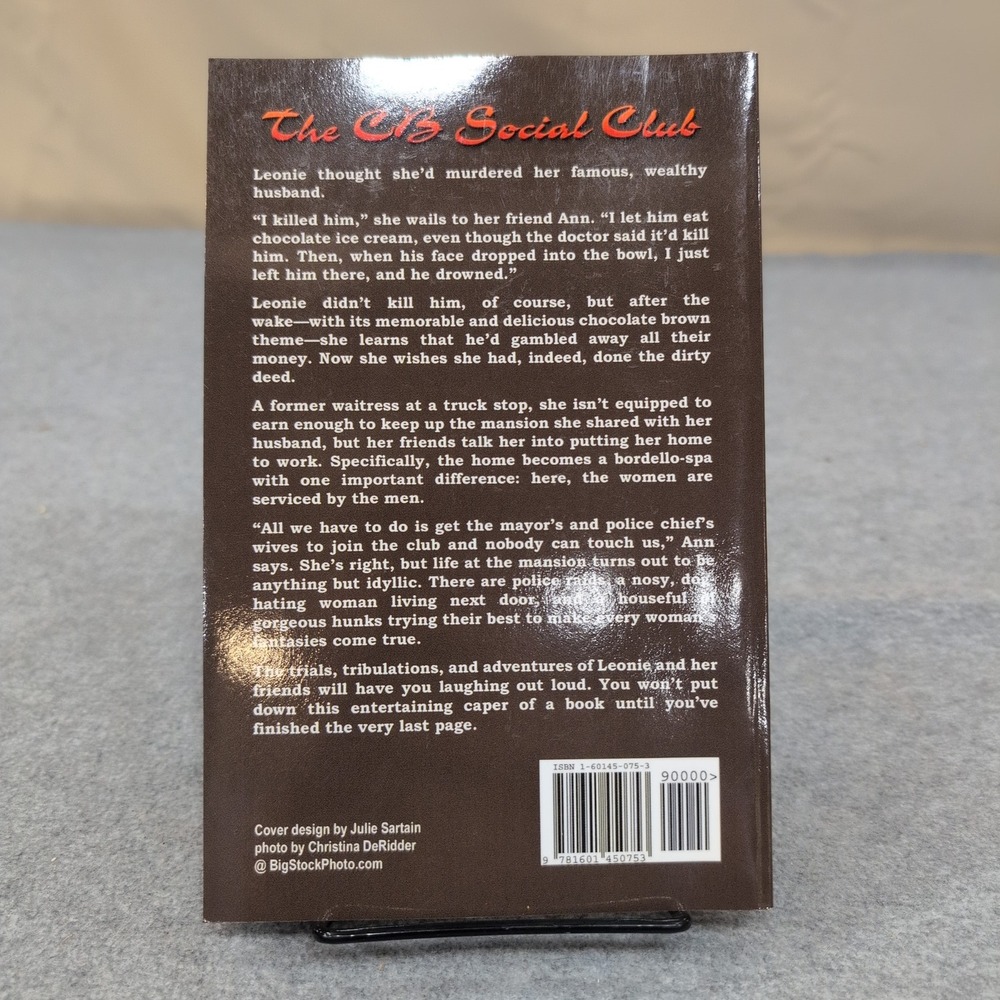 The CB Social‎ Club by AR Alan Paperback Novel Book Chocolate Brown - Picture 2 of 4
